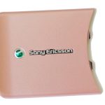 SONY-ERICSSON W580i - Battery cover Pink Original