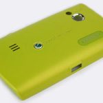 SONY-ERICSSON X10 mini - Battery cover Lime Original