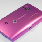 SONY-ERICSSON X10 mini - Battery cover Pink Original