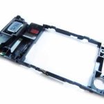 SONY-ERICSSON W595 - middle frame RUBY BLACK SWAP Original
