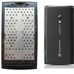 SONY-ERICSSON Xperia X10 - Middle + battery cover Black Original