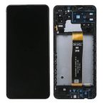 Samsung A136B/U Galaxy A13 5G - LCD Touch Black with Frame Original GH82-29077A/29078A Service Pack
