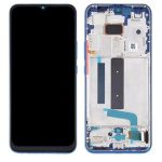 Xiaomi Mi 10 Lite 5G - LCD Touch Aurora Blue with Frame Original 56000300J900 Service Pack