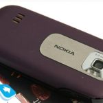 NOKIA 3600 Slide - Battery cover Wine Red Original