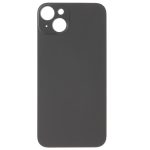 APPLE iPhone 15 Plus - Battery cover + Adhesive Large Hole Black High Quality OEM with Logo