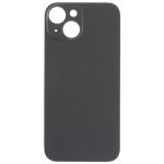APPLE iPhone 15 - Battery cover + Adhesive Large Hole Black High Quality OEM with Logo