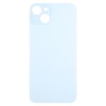 APPLE iPhone 15 Plus - Battery cover + Adhesive Large Hole Blue High Quality OEM with Logo