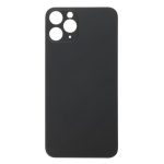 Apple iPhone 11 Pro - Battery cover + Adhesive Large Hole Black OEM with Logo