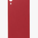Apple iPhone XR - Battery cover Red OEM with Logo