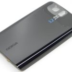 NOKIA 6600 Slide - Battery cover Black Original