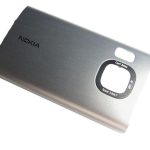 NOKIA 6700 Slide - Battery cover Silver Original