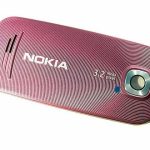 NOKIA 7230 - Battery cover Pink Original