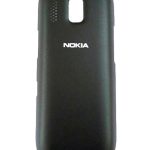 NOKIA 202 Asha - Battery cover Black Original
