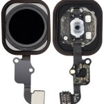 APPLE iPhone 6/6 Plus - Home Button Flex Black High Quality OEM
