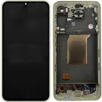 Samsung A556B Galaxy A55 5G - LCD Touch Yellow Lemon with Frame Original GH82-34305D Service Pack