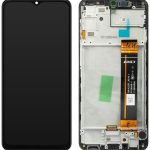 Samsung A235F Galaxy A23 4G - LCD Touch Black with Frame Original GH82-28563A/28657A Service Pack