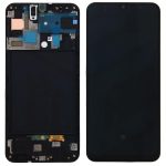 Samsung A505F Galaxy A50 - LCD Touch Black with Frame Original GH82-19204A/19714A/19289A/19713A Service Pack
