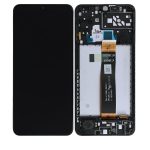 Samsung A047F Galaxy A04s - LCD Touch Black with Frame CDOT Flex Original GH82-29805A/29806A Service Pack
