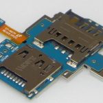 SAMSUNG Galaxy S Advance - SIM + microSD Card Reader / flex Original