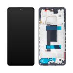 Xiaomi Redmi Note 12 Pro 5G / Poco X5 Pro 5G - LCD Touch Black with Frame Original 5600010M1600 Service Pack