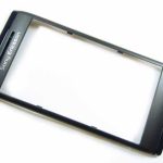 SONY-ERICSSON U10i Aino - Front cover + middle Black Original