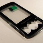 SONY-ERICSSON Spiro - Front cover + Battery cover Black Original