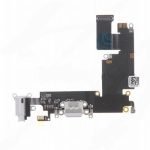 APPLE iPhone 6 Plus - Charging Flex Cable Connector + Audio jack Light Grey