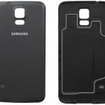 SAMSUNG G900 - Battery cover Black High Quality OEM