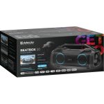 DEFENDER PORTABLE BLUETOOTH SPEAKER BEATBOX 50 black BT/USB/TF/AUX/Light - Image 3