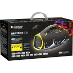 DEFENDER PORTABLE BLUETOOTH SPEAKER BEATBOX 100 black BT/FM/USB/TF/AUX/Light - Image 6