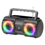 DEFENDER PORTABLE BLUETOOTH SPEAKER BEATBOX 20 black BT/FM/USB/TF/AUX/Light - Image 5