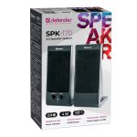 DEFENDER SPK-170 SPEAKERS 2.0 4W black - Image 3