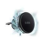 SBS CAR HOLDER MAGNETIC 15W WIRELESS CHARGING QI WITH COOLING FAN - Image 4
