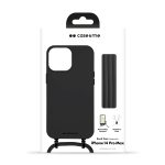 SBS CASE ME CROSSBODY CASE IPHONE 14 PRO MAX black backcover - Image 4