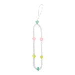SBS CASE ME WRIST LANYARD BEADS FOR SMARTPHONES HEARTS - Image 6