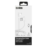 SBS DATA CABLE MFI LIGHTNING 90 degrees angle 1m white - Image 3