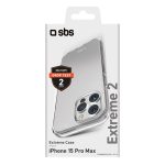SBS EXTREME X2 TPU IPHONE 15 PRO MAX transparent backcover - Image 3