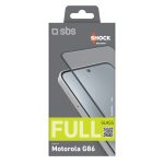 SBS FULL TEMPERED GLASS MOTOROLA MOTO G86 black - Image 2