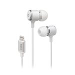 SBS HANDSFREE STEREO EARSET MFI LIGHTNING CONNECTOR STUDIO MIX 100 white - Image 7