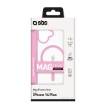 SBS MAG FRAME IPHONE 16 PLUS pink backcover - Image 3