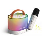 SBS MUSIC HERO KARAOKE SPEAKER WITH MICROPHONE LED LIGHTS AND VOICE EFFECTS - Image 6