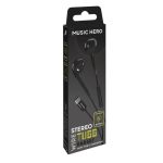 SBS MUSIC HERO HANDSFREE STEREO EARSET TYPE C CONNECTOR TUBB black - Image 5
