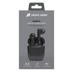 SBS MUSIC HERO WIRELESS EARPHONES TWS NUBOX black - Image 5