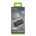 SBS POWERBANK MINI 5000 mAh TYPE C 12W black - Image 4