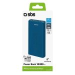 SBS POWERBANK 10000 mAh 2 PORTS 2.1A blue - Image 3