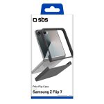 SBS SILICONE CASE SAMSUNG Z FLIP 7 black backcover - Image 5