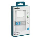 SBS 0.3 SKINNY TPU XIAOMI 14 transparent backcover - Image 3