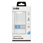SBS 0.3 SKINNY TPU IPHONE 16E / 17E transparent backcover - Image 2