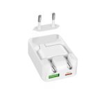 SBS TRAVEL CHARGER FOLDABLE 45W white - Image 3