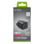 SBS TRAVEL CHARGER PD 20W GaN black - Image 5